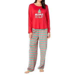 Karen Neuburger Mama Elf Pajama Set NWT Size L